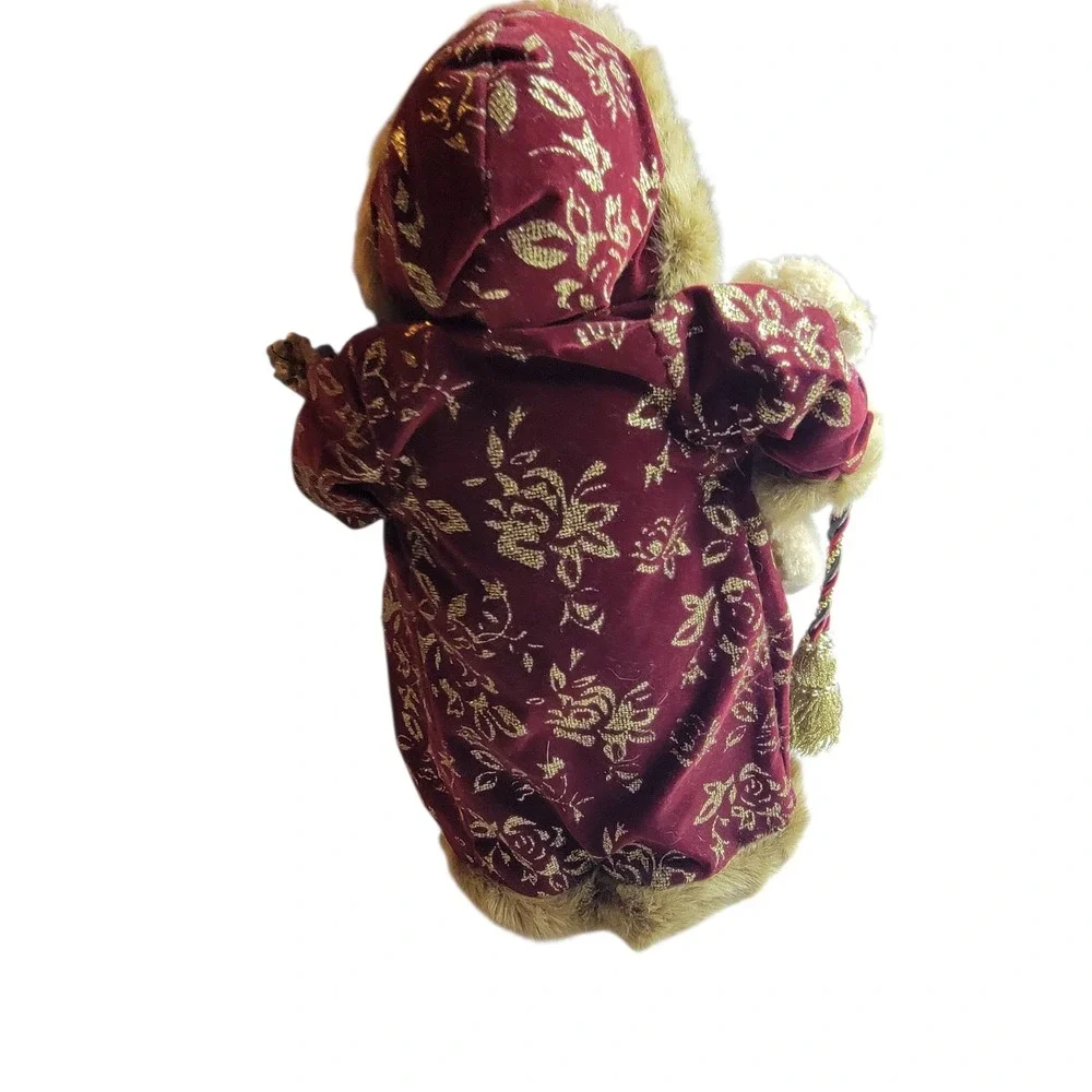 Christmas Santa Claus Gifts Bear Presents Decoration Standing 16